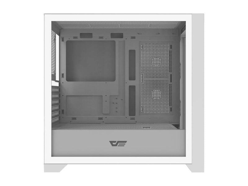 Darkflash DRX90 Glass computer case (white) - Gehäuse - Miditower - Weiß