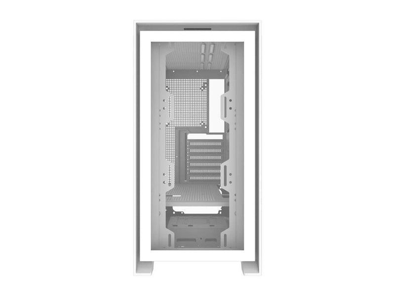 Darkflash DRX90 Glass computer case (white) - Gehäuse - Miditower - Weiß