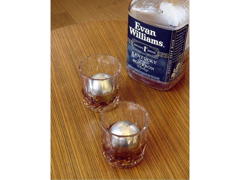 Kikkerland - Stainless Steel Whiskey Balls (BA88)