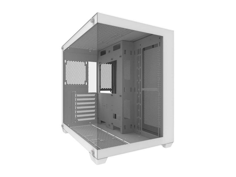 Darkflash C285P computer case (white) - Gehäuse - Miditower - Weiß