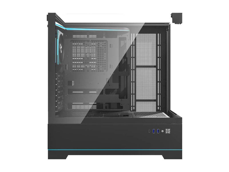Darkflash DY450 PRO computer case + fan (black) - Gehäuse - Miditower - Schwarz