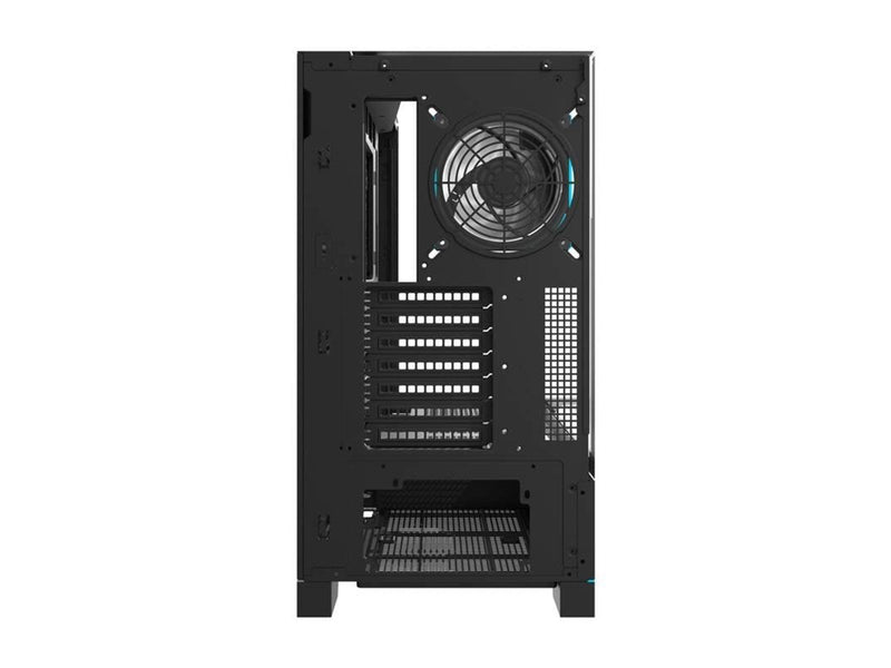 Darkflash DY450 PRO computer case + fan (black) - Gehäuse - Miditower - Schwarz