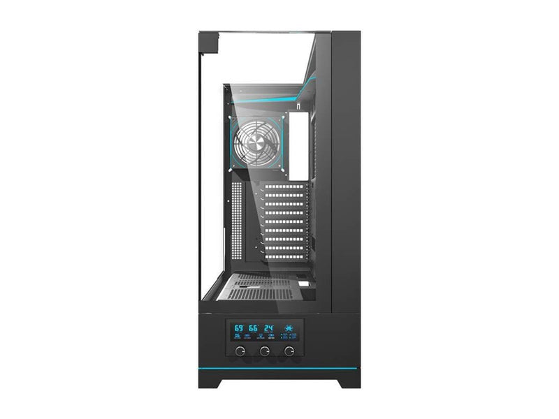 Darkflash DY450L PRO computer case with fan (black) - Gehäuse - Miditower - Schwarz