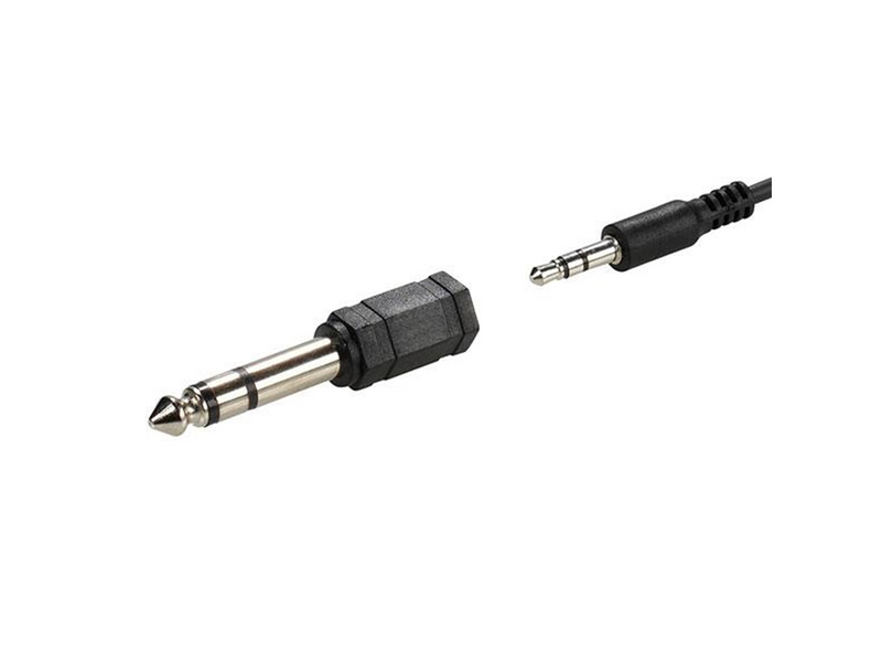 Vivanco Over-Ear TV-headphone 5m cable 3.5/6.3mm - Black