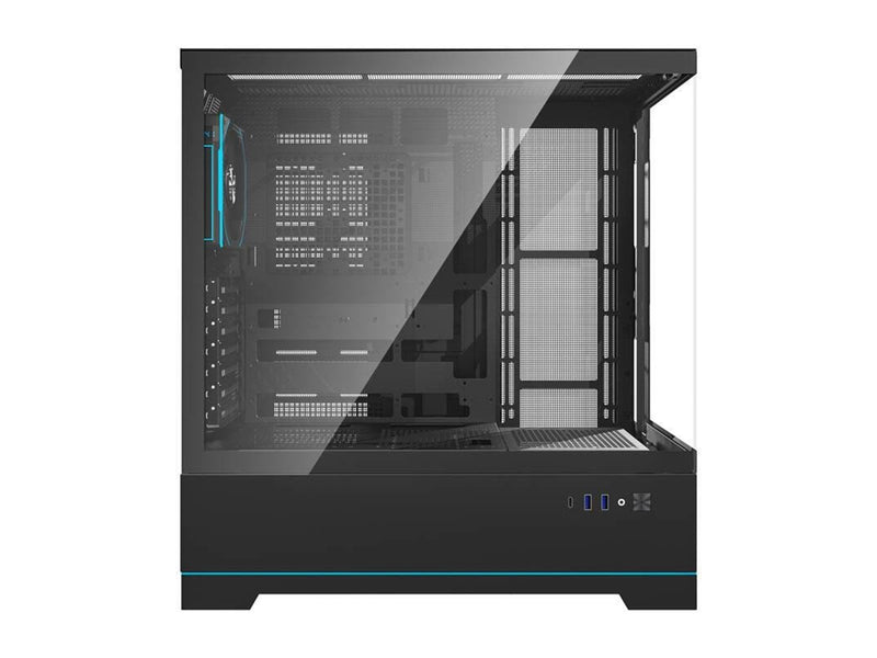 Darkflash DY451 PRO computer case with fan (black) - Gehäuse - Miditower - Schwarz