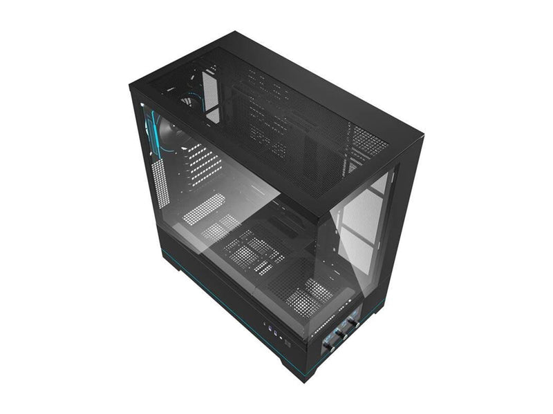 Darkflash DY451 PRO computer case with fan (black) - Gehäuse - Miditower - Schwarz
