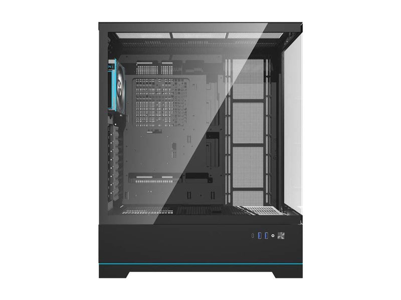 Darkflash DY451L PRO computer case with fan (black) - Gehäuse - Miditower - Schwarz