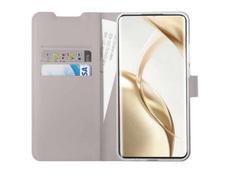Vivanco Classic Wallet for Samsung Galaxy S24 FE 5G - Greige