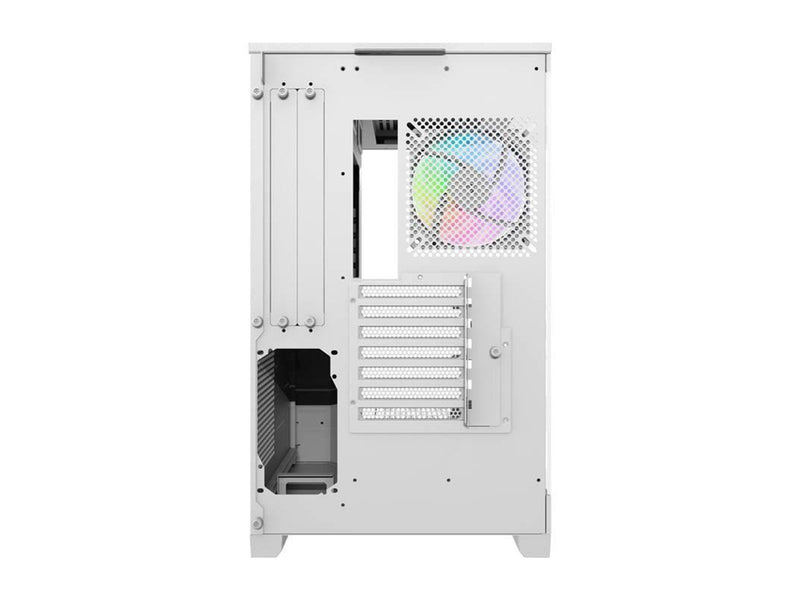 Darkflash DQX90 computer case (white) - Gehäuse - Weiß