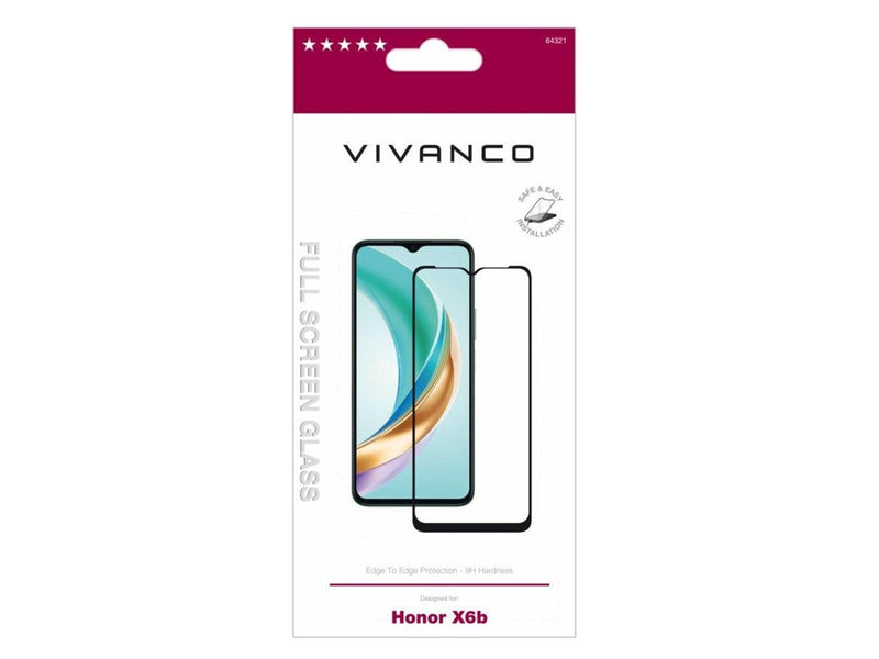 Vivanco Full Screen Glass for Honor X6b 5G