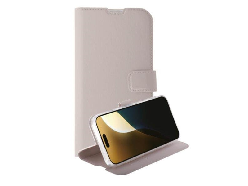 Vivanco Classic Wallet for iPhone 16 Pro Max - Greige