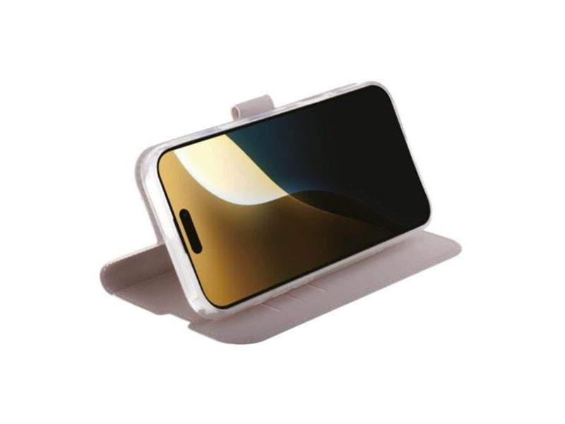 Vivanco Classic Wallet for iPhone 16 Pro Max - Greige