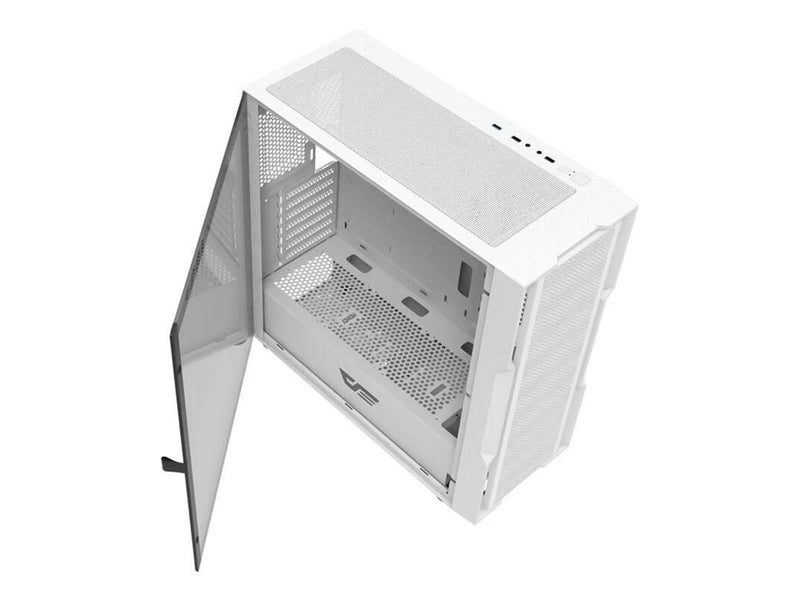 Darkflash DK431 MESH computer case (white) - Gehäuse - Miditower - Weiß