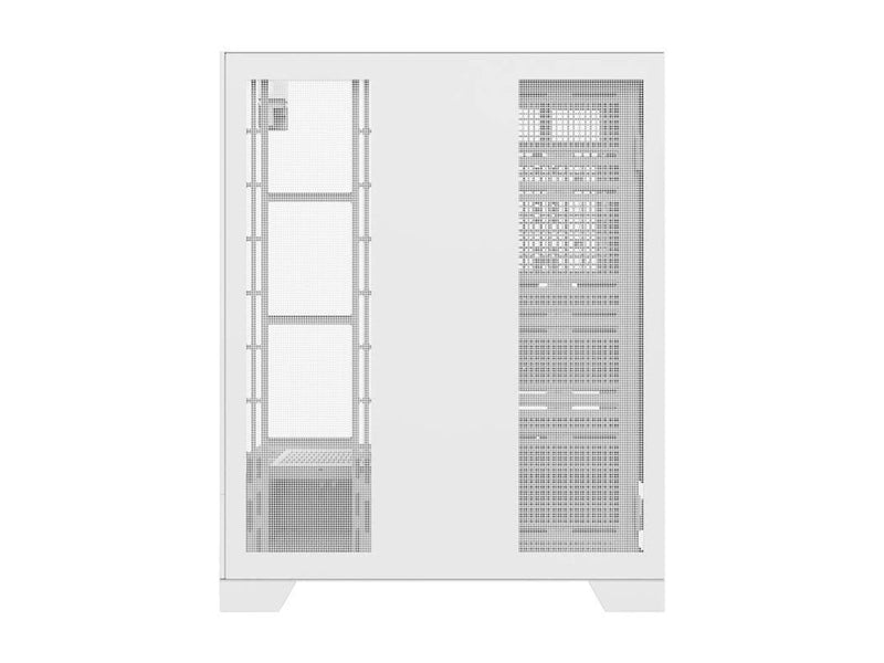 Darkflash DY450L PRO computer case with fan (white) - Gehäuse - Miditower - Weiß