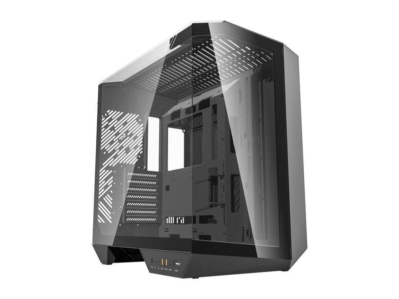 Darkflash DY470 computer case without fans (black) - Gehäuse - Miditower - Schwarz