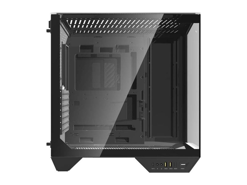 Darkflash DY470 computer case without fans (black) - Gehäuse - Miditower - Schwarz
