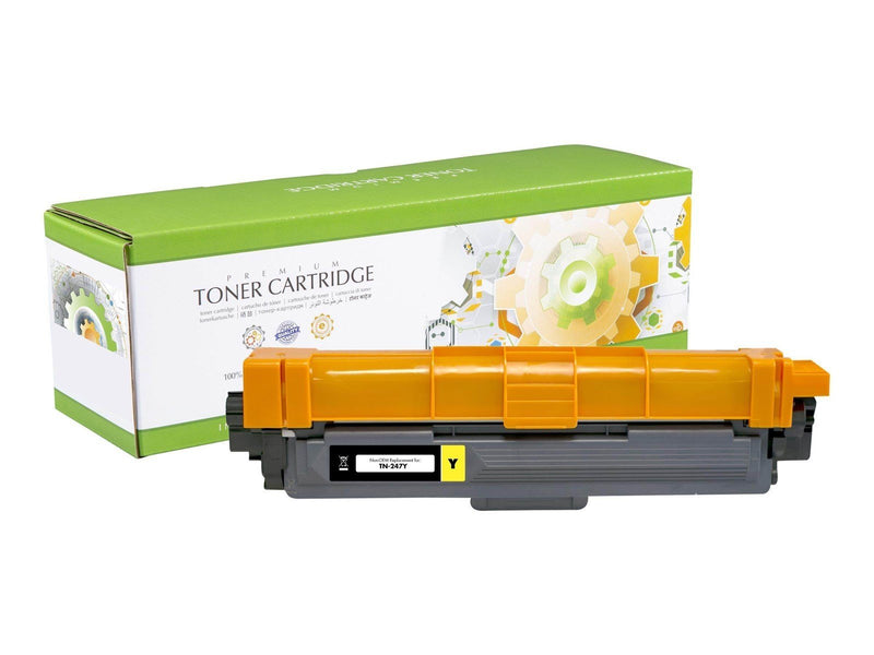 Static Control - yellow - compatible - toner cartridge (alternative for: Brother TN247Y) - Tonerpatrone Gelb