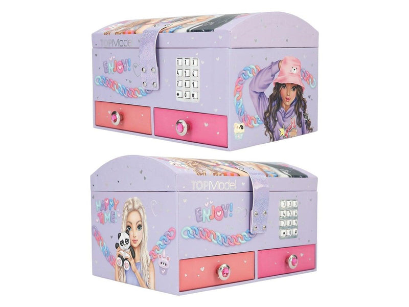 Topmodel - Big Jewellery Box With Code And Sound - Pale Purple