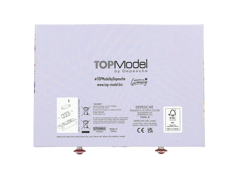 Topmodel - Big Jewellery Box With Code And Sound - Pale Purple