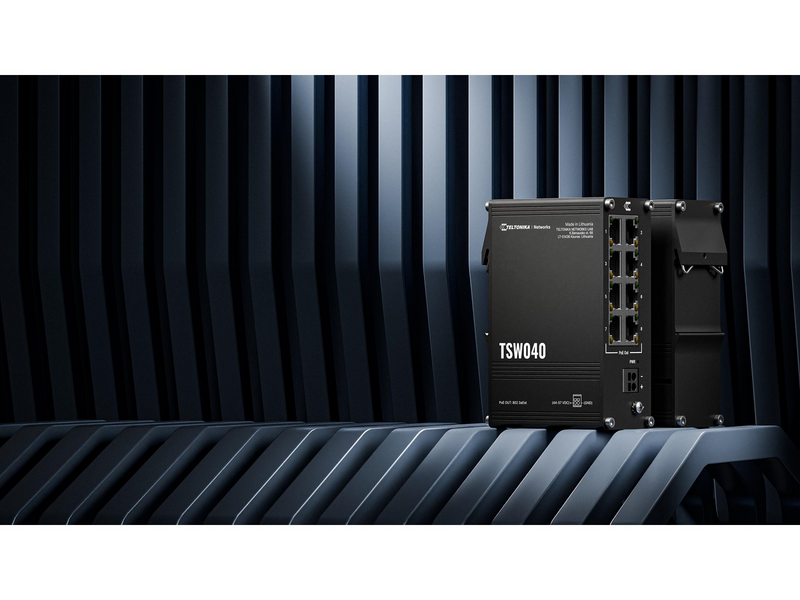 Teltonika TSW040 8-Port PoE+ Switch