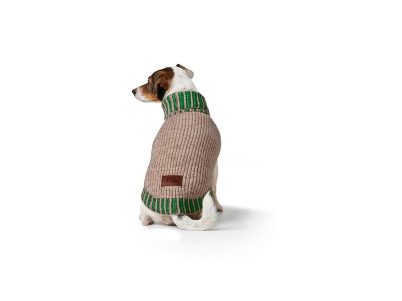 Hunter - Dogcoat Odense 55 + hat beige/green - (203530)
