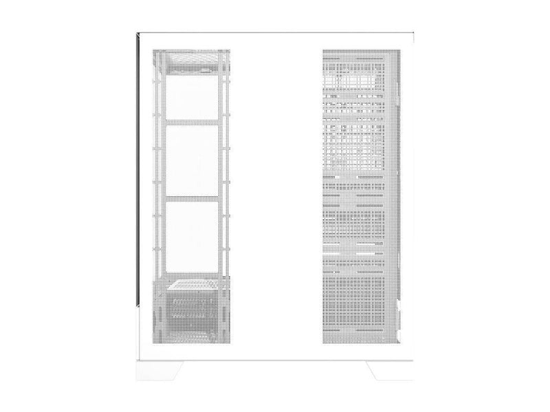 Darkflash DY451L PRO computer case with fan (white) - Gehäuse - Miditower - Weiß