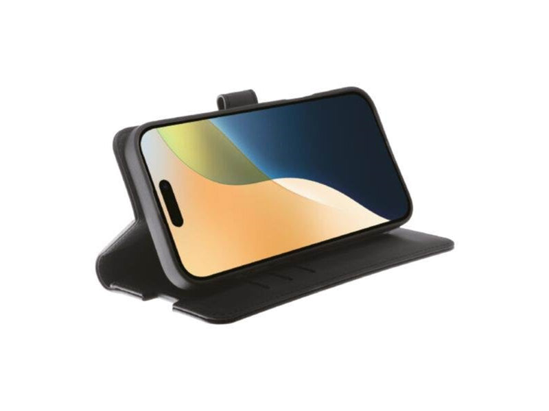 Vivanco Classic Wallet for iPhone 16 Plus - Black