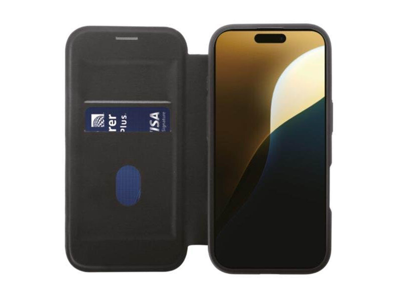 Vivanco Mag Wallet for iPhone 16 Pro Max - Black
