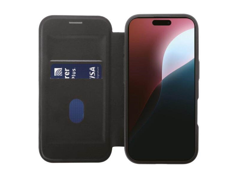 Vivanco Mag Wallet for iPhone 16 Pro - Black