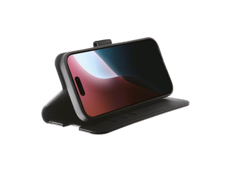 Vivanco Classic Wallet for iPhone 16 Pro - Black