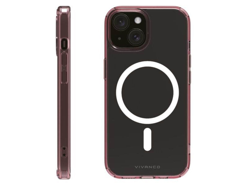Vivanco Mag Shade Cover for iPhone 15/14/13 - Shade/Purple