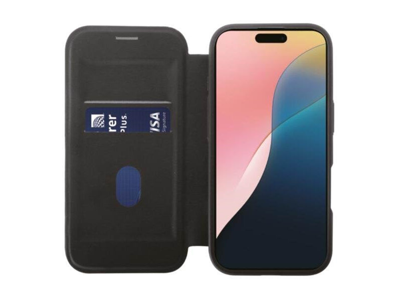 Vivanco Mag Wallet for iPhone 16 - Black