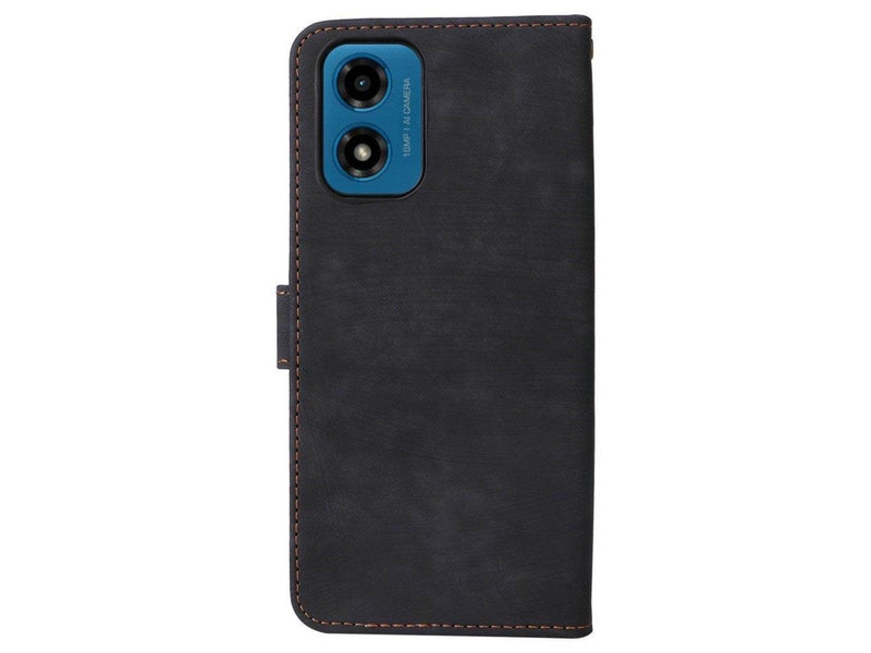 Vivanco Classic Wallet for Motorola G04 - Black