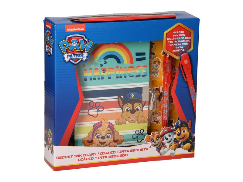 Kids Licensing Diary with magic pen Paw Patrol