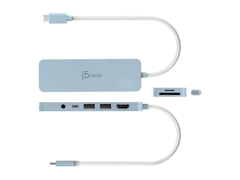 j5create JCD373EC-N - USB-C Multi-Port Hub (with PD)