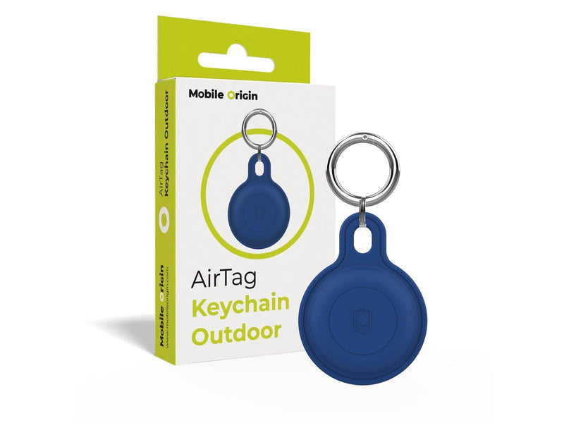 Mobile Origin Airtag Outdoor KeyChain - Blue