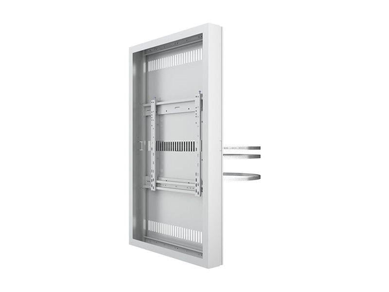 Multibrackets M Pro Series enclosure - medium - for LCD display - white 30 kg 50" Up to 400 x 500 mm*