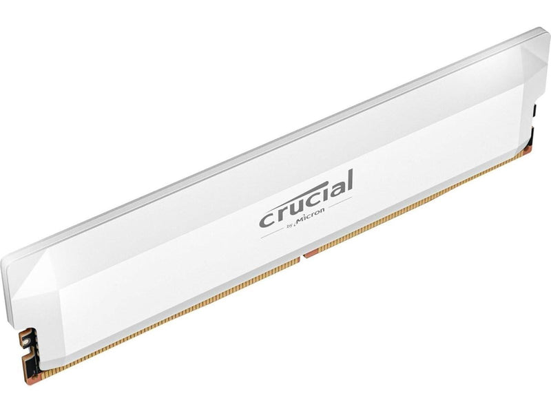 Crucial PRO Overclocking DDR5-6400 - 16GB - CL38 - Single Channel (1 pcs) - AMD EXPO & Intel XMP - Weiß