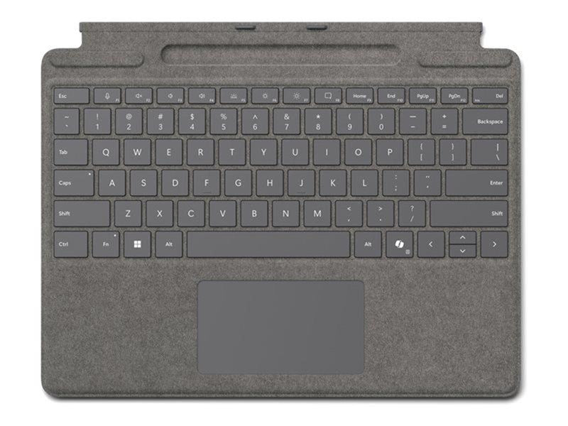 Microsoft Surface Pro Keyboard - Tastaturen - Französisch - Grau