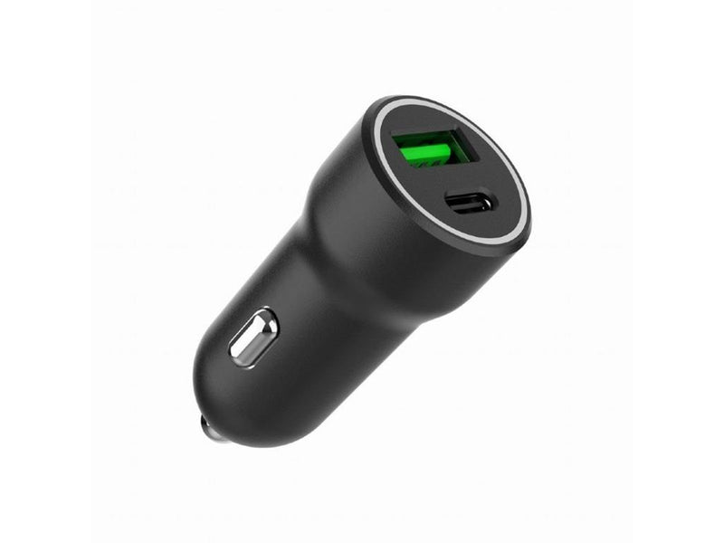 Gembird Car Power Adapter - USB Type-A & C PD - 20W