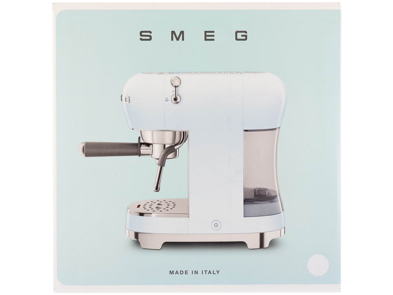 SMEG 50's Style ECF02WHEU - coffee machine with cappuccinatore - 15 bar - white