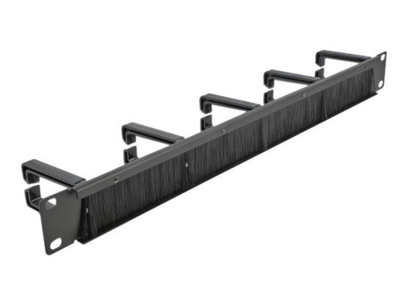 DeLOCK Cable Management Brush Strip with 5 hooks