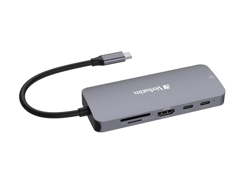 Verbatim CMH 09 - Hub - 9 Ports USB-Hubs - 9 - Grau