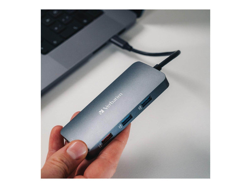 Verbatim CMH 09 - Hub - 9 Ports USB-Hubs - 9 - Grau