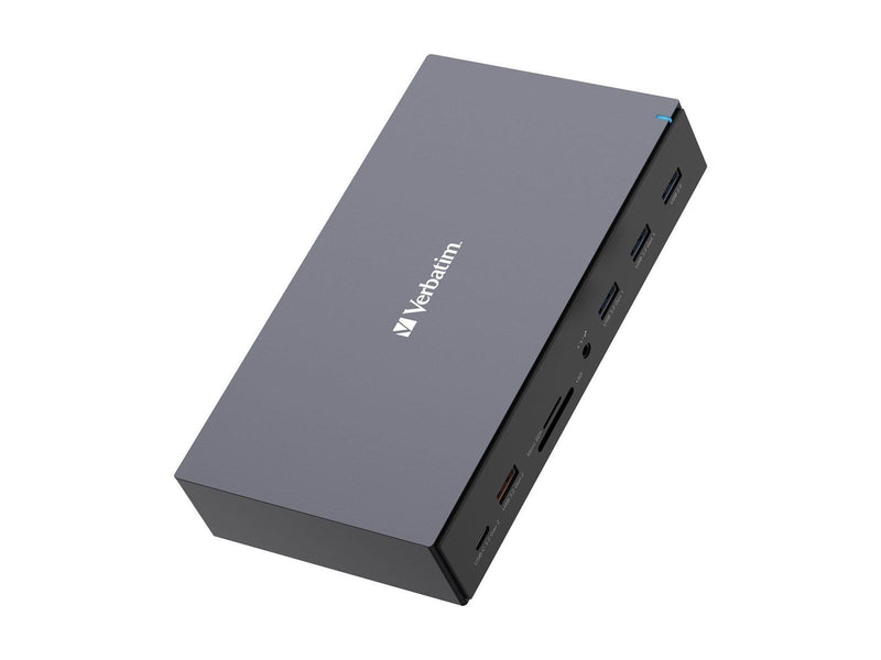 Verbatim Docking Station - USB-C - 2 x DP 3 x HDMI - 1GbE