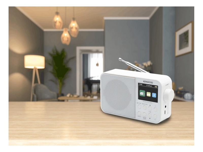 Kenwood CR-M30DAB-W - DAB+/FM - Mono - Weiß