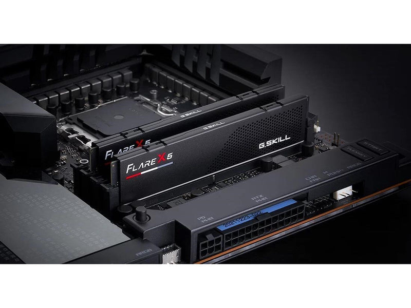 G.Skill Flare X5 DDR5-6000 - 32GB - CL28 - Dual Channel (2 pcs) - AMD EXPO - Schwarz