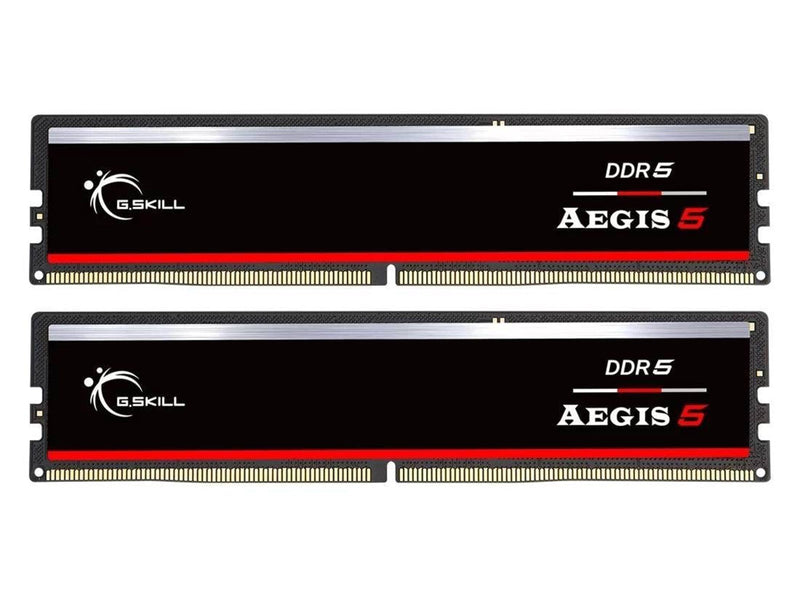 G.Skill AEGIS DDR5-5600 - 32GB - CL36 - Dual Channel (2 pcs) - AMD EXPO & Intel XMP - Schwarz