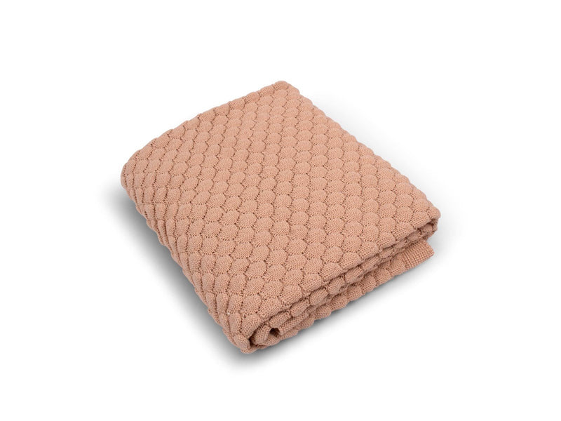 Filibabba Gestrickte Babydecke GOTS - Ivory Cream