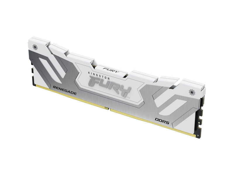 Kingston FURY Renegade DDR5-8400 - 24GB - CUDIMM für Intel - CL40 - Single Channel (1 pcs) - Intel XMP - Weiß